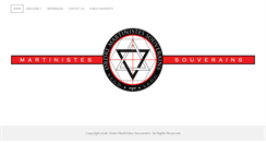 Desktop Screenshot of martinism.net